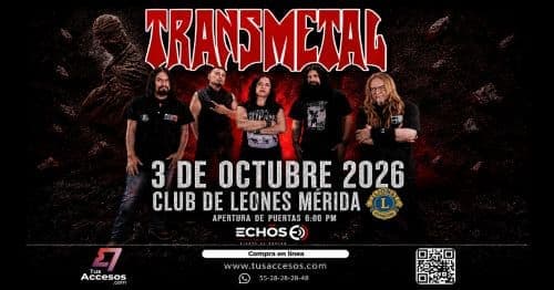 TRANSMETAL EN MERIDA FESTEJANDO 40 AÑOS DE METAL
